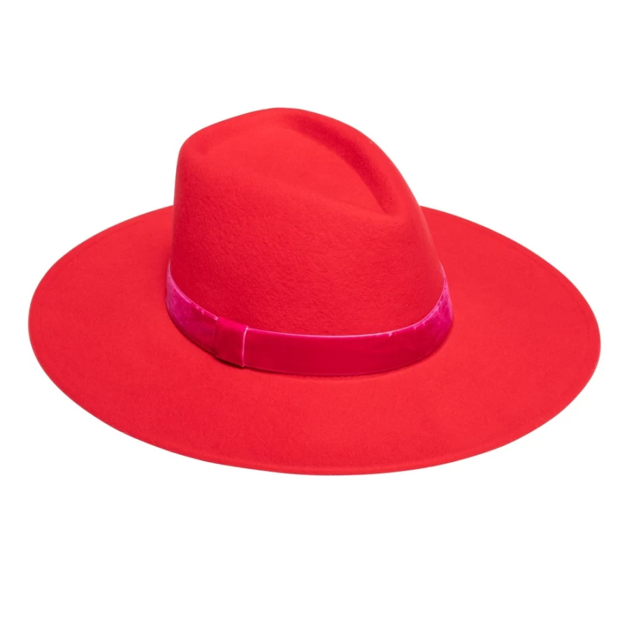 Eugenia Kim Harlowe In Red Women's Hat