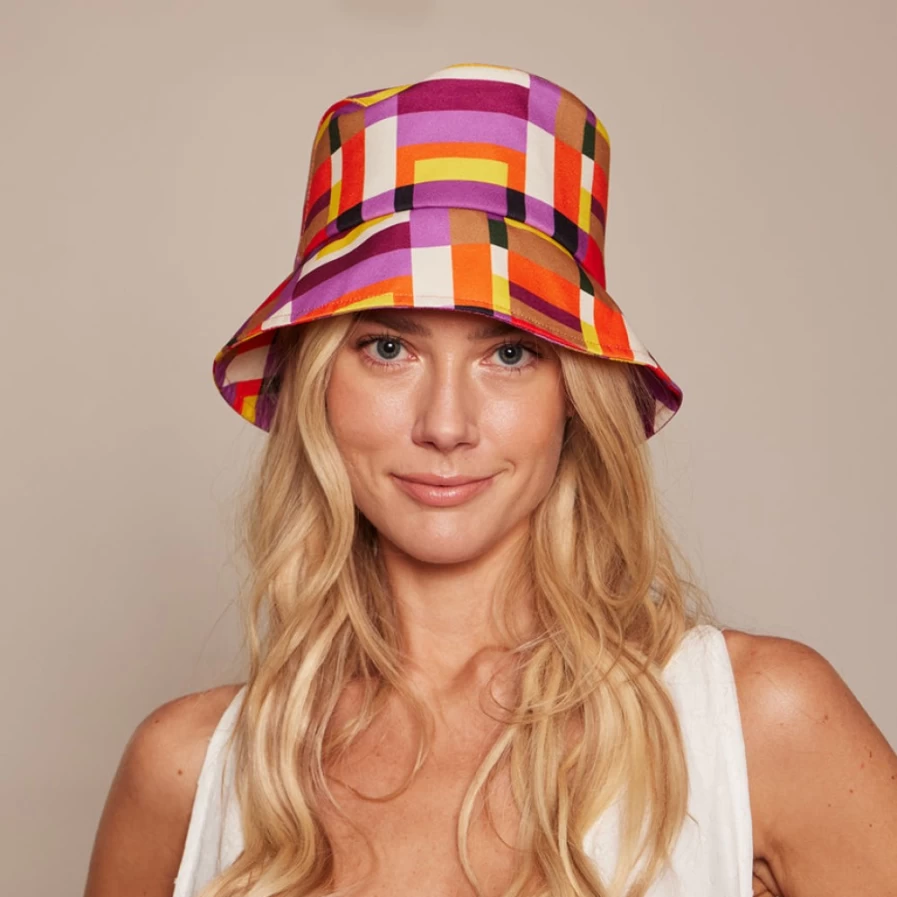 Eugenia Kim Yuki In Geo Print Women's Hat