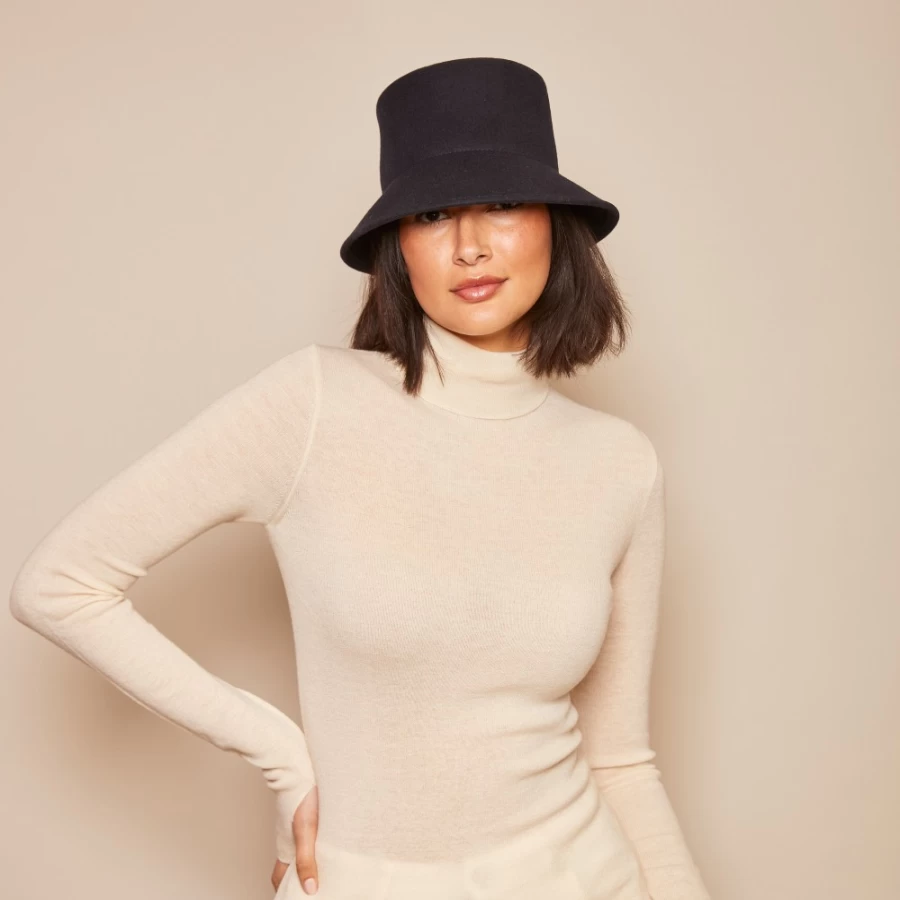 Eugenia Kim Jonah In Navy Women's Hat