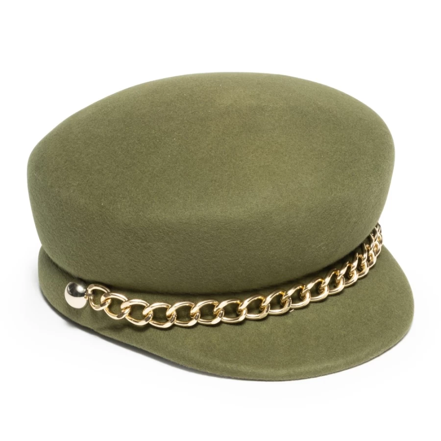 Eugenia Kim Sabrina In Olive Women's Hat
