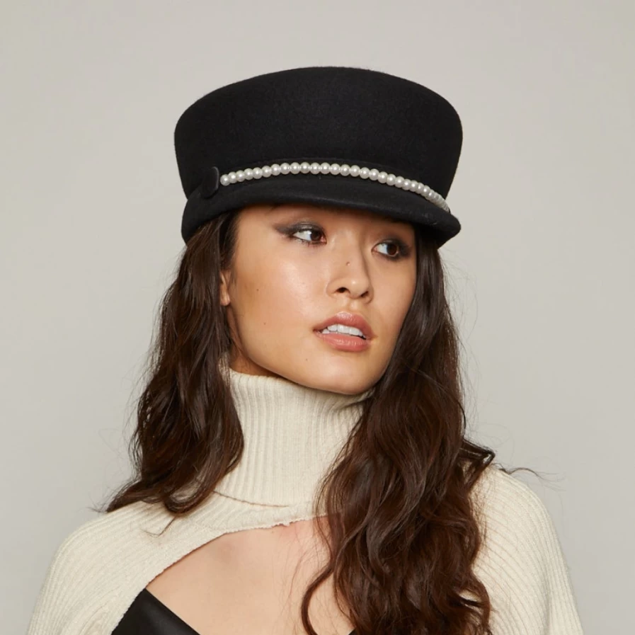 Eugenia Kim Sabrina In Black Women's Hat