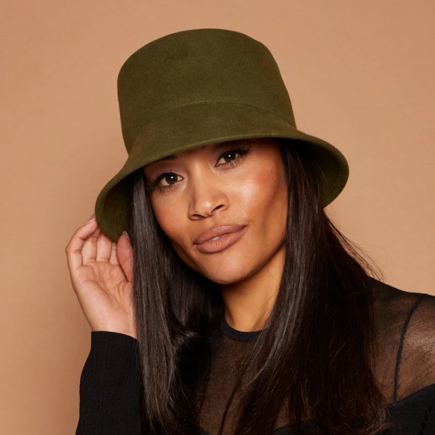 Eugenia Kim Jonah In Olive Women's Hat