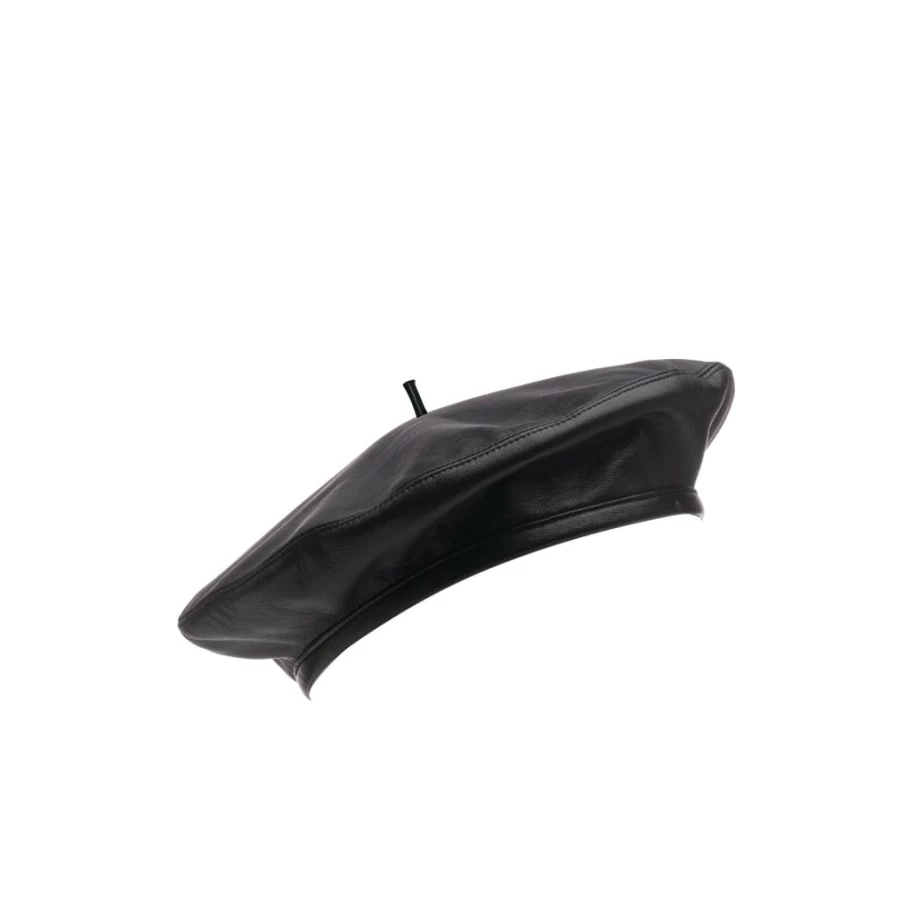 Eugenia Kim Carter Black Leather Hat for Women