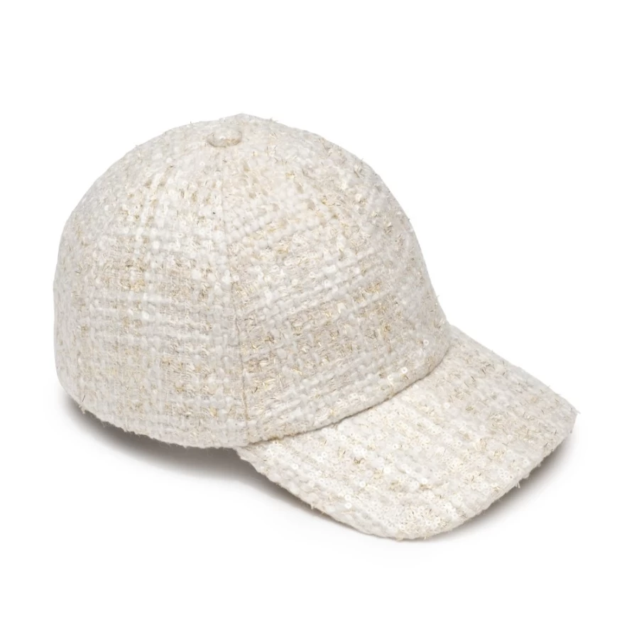 Eugenia Kim Women's Lo In Hat in Ivory/Gold - Elegant Wide Brim Sun Hat for Women