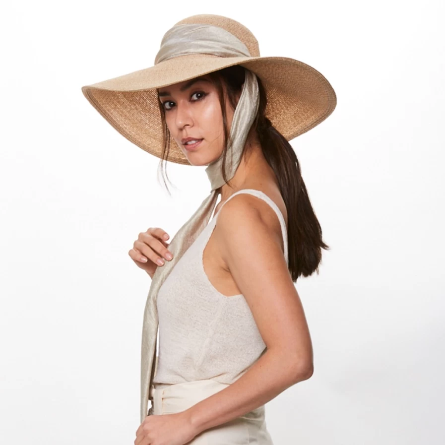 Eugenia Kim Women's Neutral Bunny In Sand Straw Hat
