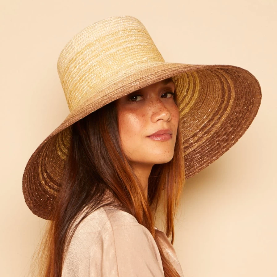 Eugenia Kim Mirabel Women's Ivory Natural Fawn Neutral Hat