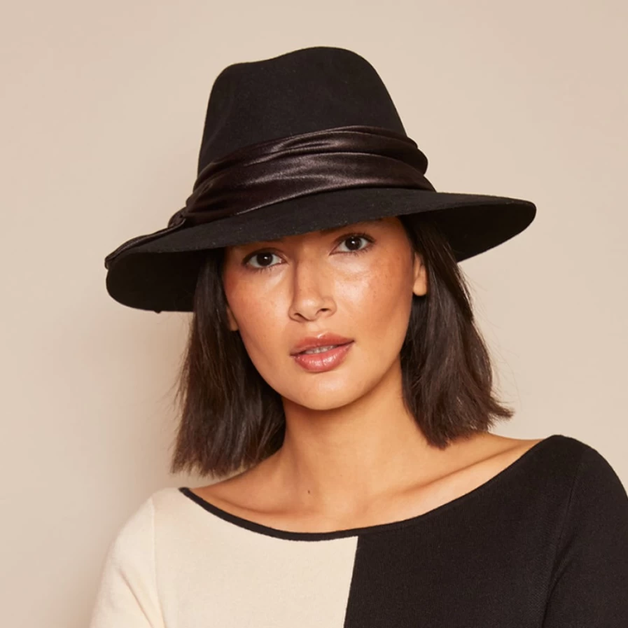 Eugenia Kim Georgina In Black Women's Hat