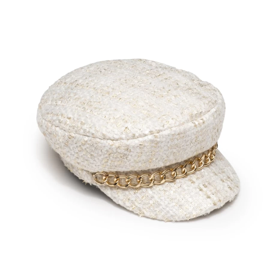 Eugenia Kim Marina In Women's Ivory/Gold Hat