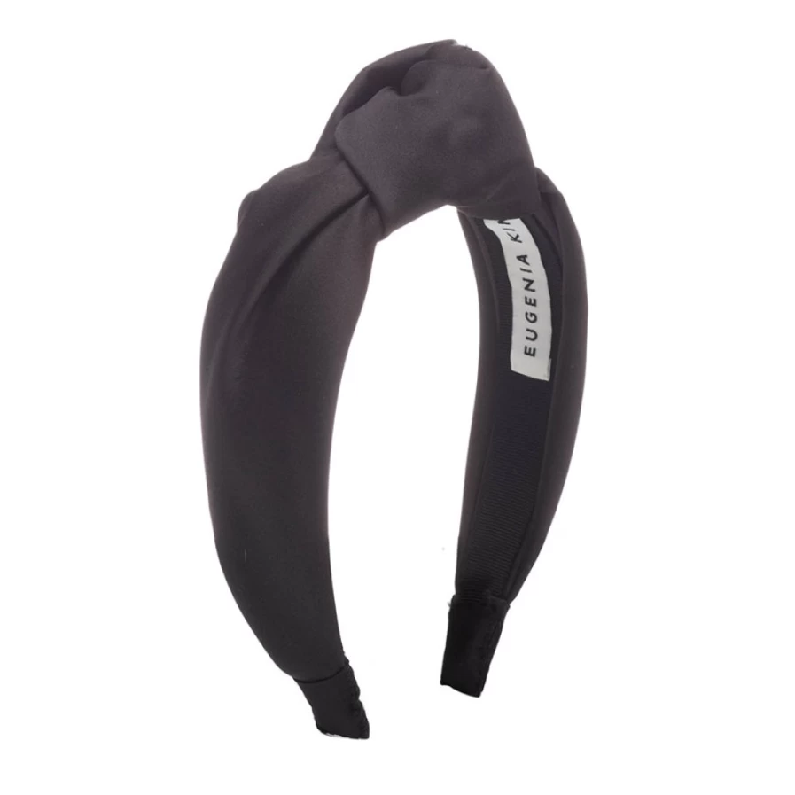 Eugenia Kim Maryn Satin Headband in Black for Women | Elegant Hair Accessory