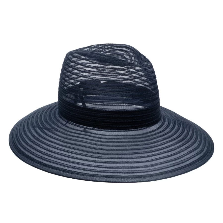 Eugenia Kim Women's Emmanuelle Navy Horsehair Hat