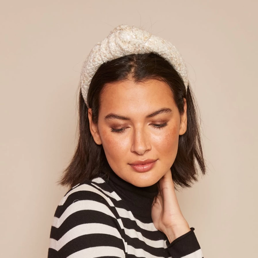 Eugenia Kim Maryn In Women's Ivory/Gold Hat