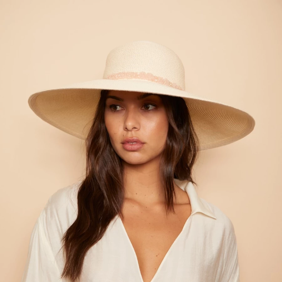 Eugenia Kim Women's Ivory Neutral Bunny Hat