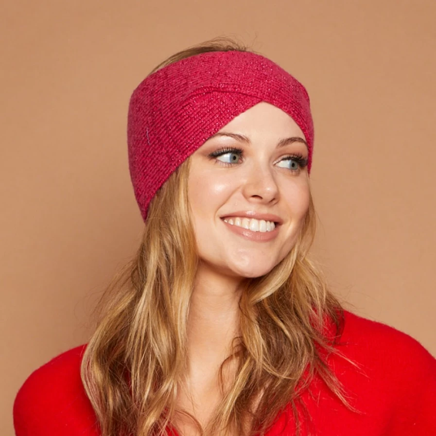 Eugenia Kim Lula Metallic Fuchsia Women's Hat