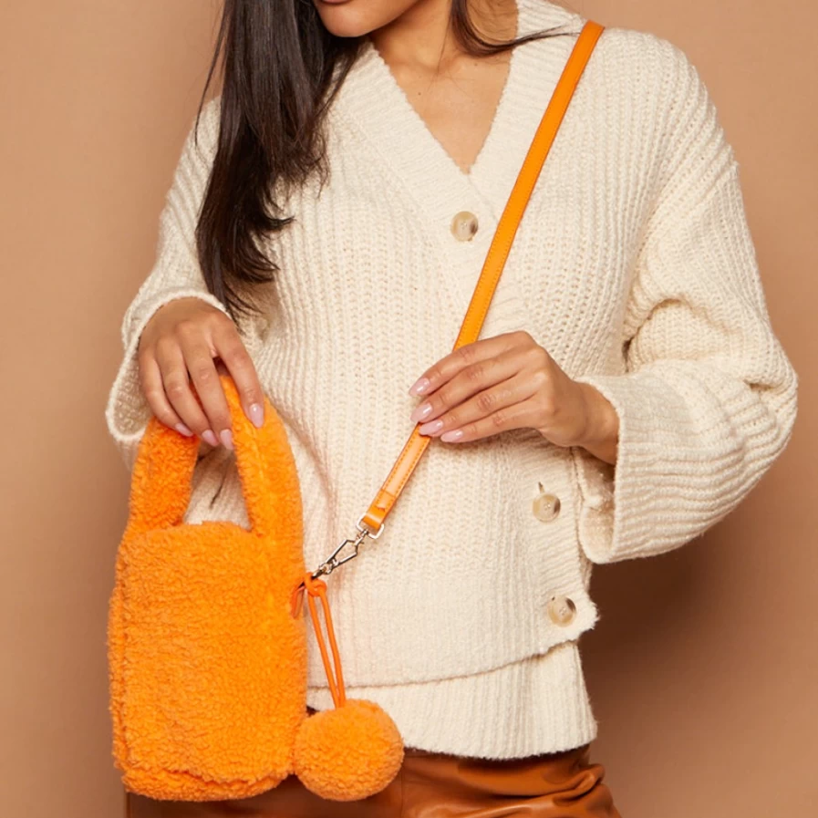 Eugenia Kim Tate In Hat for Women in Tangerine - Stylish Summer Accessory