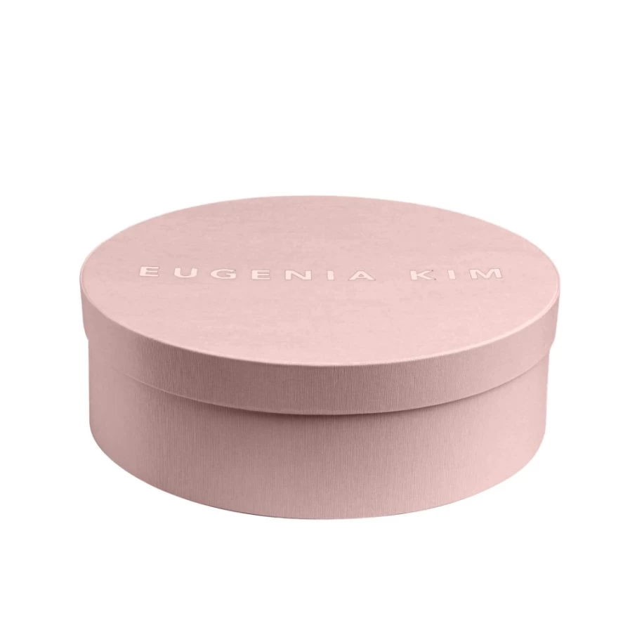 Eugenia Kim Women's Pink Medium Hat Box | Stylish Designer Headwear Storage Case
