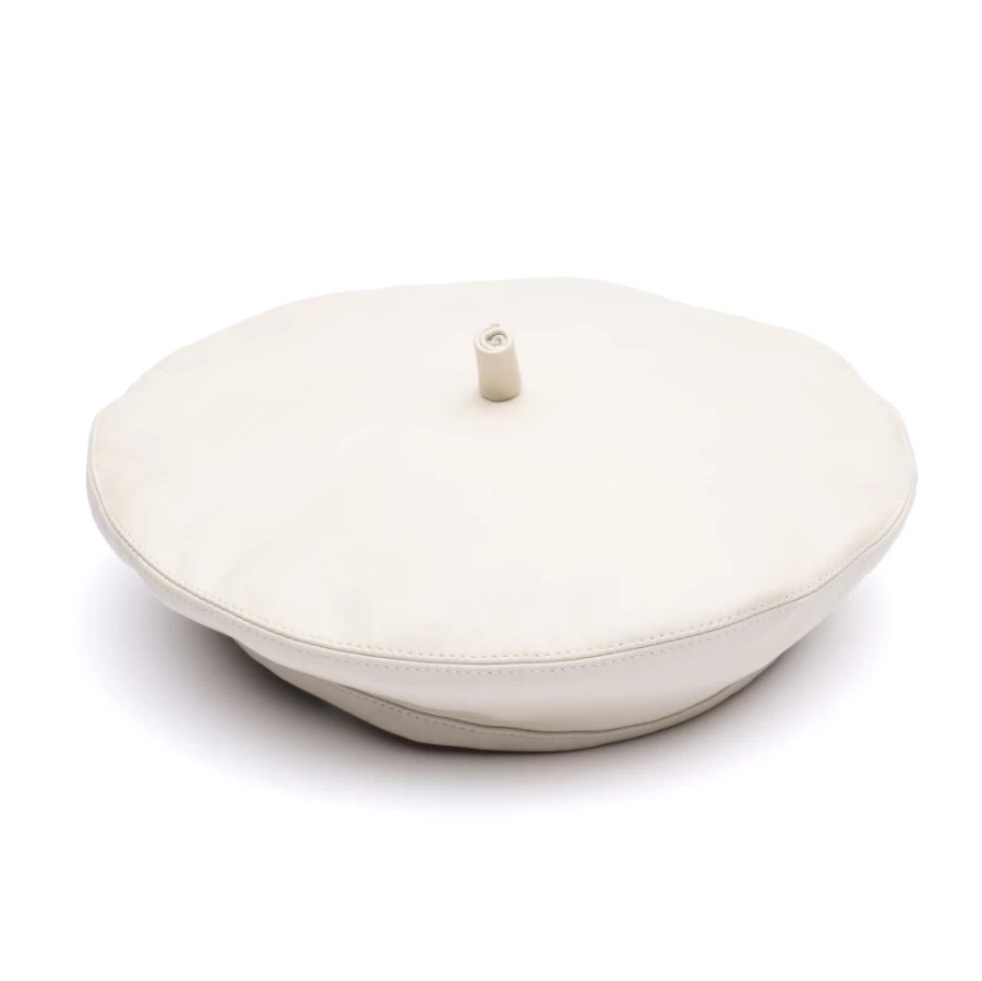 Eugenia Kim Women's Off White Leather Carter Hat