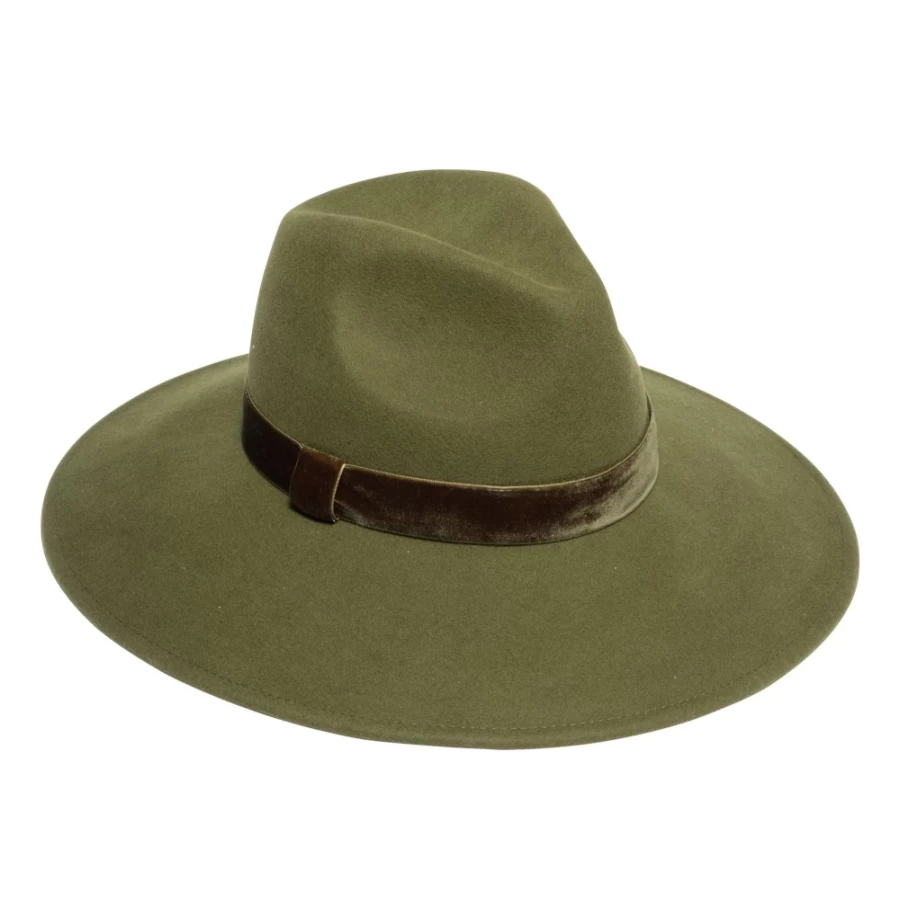 Eugenia Kim Women's Emmanuelle In Olive Hat