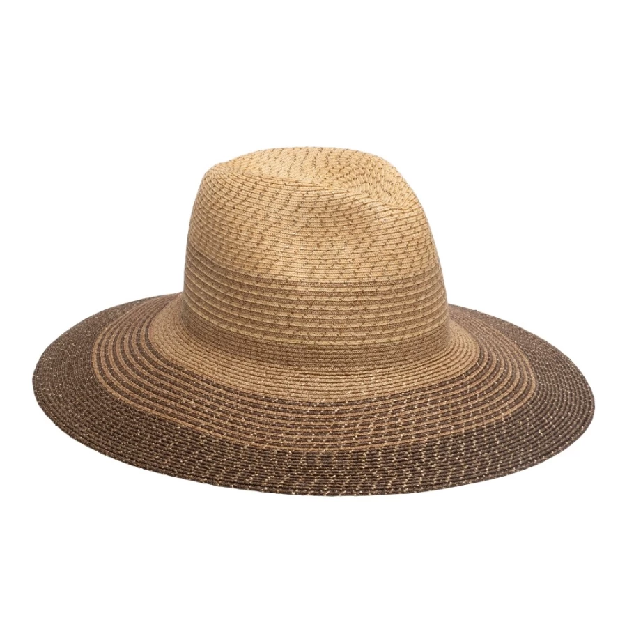 Eugenia Kim Women's Emmanuelle Hat in Natural Camel Chocolate Color