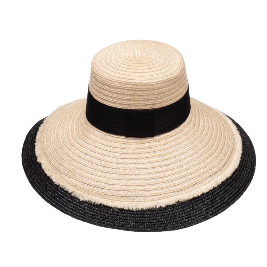 Eugenia Kim Mirabel Natural Women's Hat - Elegant Wide Brim Sun Hat for Women