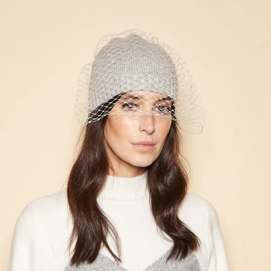 Eugenia Kim Lucinda Silver Gray Women's Hat